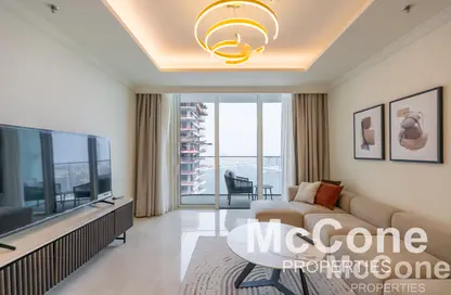 Apartment - 1 Bedroom - 1 Bathroom for rent in Palace Beach Residence - EMAAR Beachfront - Dubai Harbour - Dubai