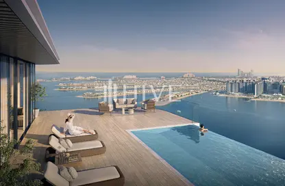 Water View image for: Apartment - 4 Bedrooms - 6 Bathrooms for sale in Seapoint - EMAAR Beachfront - Dubai Harbour - Dubai, Image 1