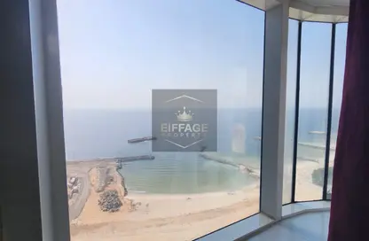 Apartment - Studio - 1 Bathroom for rent in Ajman Corniche Residences - Ajman Corniche Road - Ajman