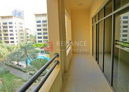 صورةشرفة لـ: شقة - 3 غرف نوم - 2 حمامات للبيع في النخيل  1 - مشروع النخيل - جرينز - دبي, صورة 1