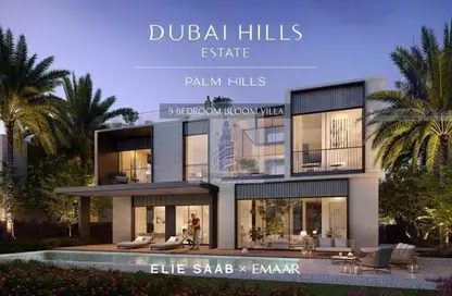 Villa - 5 Bedrooms - 6 Bathrooms for sale in Palm Hills - Dubai Hills Estate - Dubai