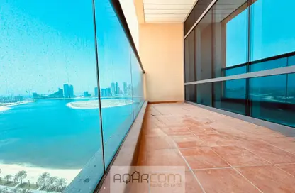 Apartment - 2 Bedrooms - 3 Bathrooms for rent in Danat Al Khan Tower - Al Khan Lagoon - Al Khan - Sharjah