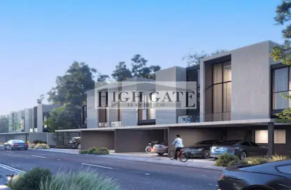 Outdoor House image for: Townhouse - 3 Bedrooms - 5 Bathrooms for sale in Sequoia - Masaar - Tilal City - Sharjah, Image 1