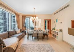 صورةغرفة المعيشة / غرفة الطعام لـ: شقة - 2 غرف نوم - 2 حمامات للبيع في برج شيمارا - مارينا بروموناد - دبي مارينا - دبي, صورة 1