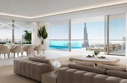 Apartment - 2 Bedrooms - 3 Bathrooms for sale in Fairmont Residences Solara Tower - Downtown Dubai - Dubai