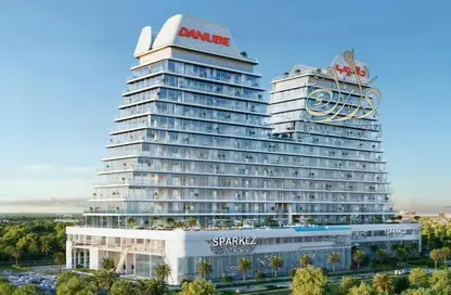 Apartment - 1 Bedroom - 3 Bathrooms for sale in Sparklz By Danube - Al Furjan - Dubai