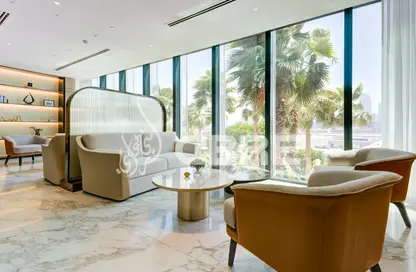 Office Space - Studio - 1 Bathroom for rent in One Za'abeel Tower - Zabeel 1 - Zabeel - Dubai
