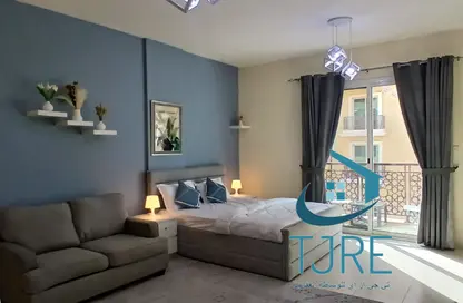 Apartment - Studio - 1 Bathroom for rent in IC1-EMR-21 - Emirates Cluster - International City - Dubai