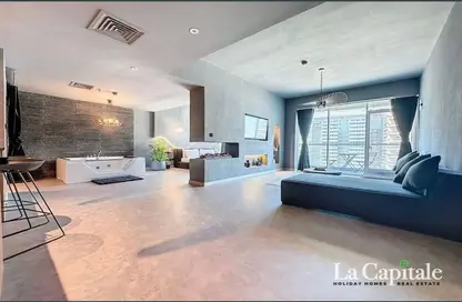 Apartment - 1 Bedroom - 2 Bathrooms for sale in Hub Canal 1 - Hub-Golf Towers - Dubai Sports City - Dubai