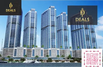 Apartment - 1 Bedroom - 2 Bathrooms for sale in Ajman Creek Towers - Al Rashidiya 1 - Al Rashidiya - Ajman