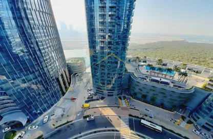 Outdoor Building image for: Apartment - 2 Bedrooms - 3 Bathrooms for rent in Sigma Towers - City Of Lights - Al Reem Island - Abu Dhabi, Image 1