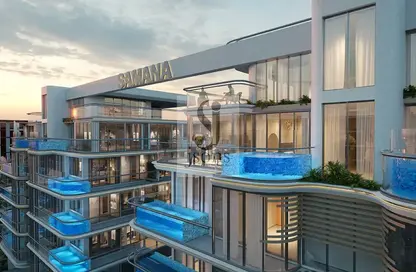 Hotel  and  Hotel Apartment - 2 Bedrooms - 6 Bathrooms for rent in Al Mahra Residence - Masdar City - Abu Dhabi