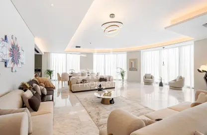 Penthouse - 4 Bedrooms - 6 Bathrooms for rent in IL Primo - Opera District - Downtown Dubai - Dubai
