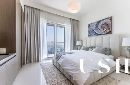 Apartment - 3 Bedrooms - 4 Bathrooms for rent in Grand Bleu Tower 1 - EMAAR Beachfront - Dubai Harbour - Dubai