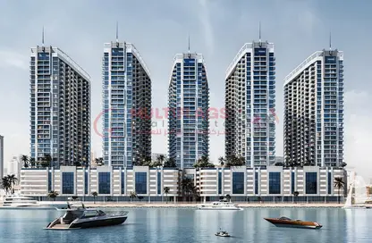 Outdoor Building image for: Apartment - 2 Bedrooms - 3 Bathrooms for sale in Ajman Creek Towers - Al Rashidiya 1 - Al Rashidiya - Ajman, Image 1