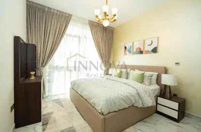 Room / Bedroom image for: Apartment - 2 Bedrooms - 2 Bathrooms for rent in Jewelz by Danube - Arjan - Dubai, Image 1