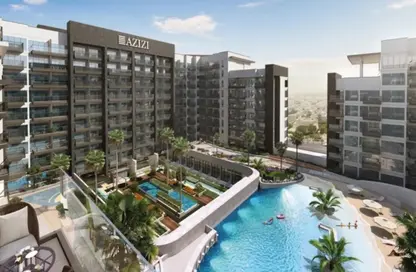 Apartment - Studio - 1 Bathroom for sale in Azizi Beach Oasis 2 - Dubai Studio City - Dubai