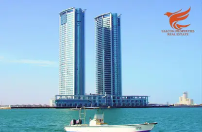 مكتب - استوديو - 1 حمام للايجار في برج جلفار التجاري - براج جلفار - النخيل - رأس الخيمة