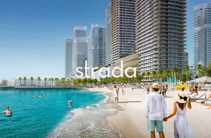 Apartment - 1 Bedroom - 1 Bathroom for sale in Seapoint - EMAAR Beachfront - Dubai Harbour - Dubai
