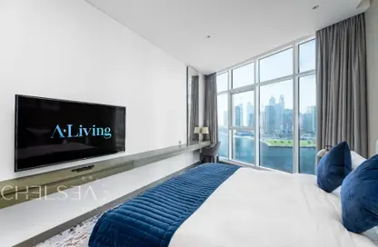 Apartment - Studio - 1 Bathroom for rent in PRIVE BY DAMAC (A) - DAMAC Maison Privé - Business Bay - Dubai