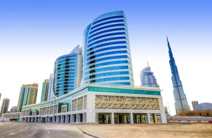 Office Space - Studio - 1 Bathroom for rent in Empire Heights 1 - Empire Heights - Business Bay - Dubai