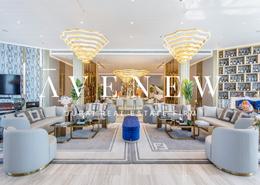 Living Room image for: Penthouse - 5 bedrooms - 6 bathrooms for sale in D1 Tower - Culture Village - Dubai, Image 1