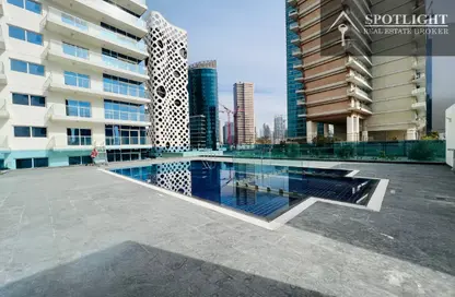 Apartment - Studio - 1 Bathroom for rent in AG Tower - Business Bay - Dubai