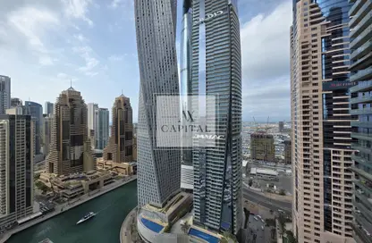 شقة - غرفة نوم - 2 حمامات للايجار في بوابة المارينا 2 - مارينا جيت - دبي مارينا - دبي شقة - غرفة نوم - 2 حمامات للايجار في بوابة المارينا 2 - مارينا جيت - دبي مارينا - دبي