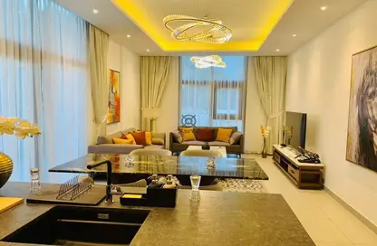 Living Room image for: Apartment - 2 Bedrooms - 3 Bathrooms for rent in Hyati Residences - Jumeirah Village Circle - Dubai, Image 1