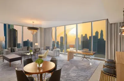 Apartment - 2 Bedrooms - 2 Bathrooms for sale in St Regis The Residences - Burj Khalifa Area - Downtown Dubai - Dubai