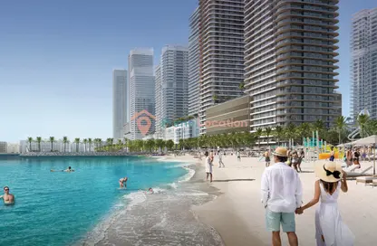 Apartment - 2 Bedrooms - 3 Bathrooms for sale in Seapoint - EMAAR Beachfront - Dubai Harbour - Dubai