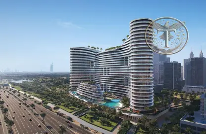 Apartment - Studio - 1 Bathroom for sale in Binghatti Aquarise - Business Bay - Dubai
