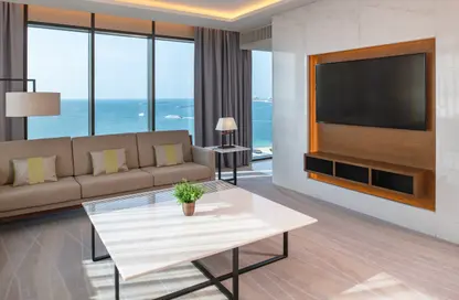 Apartment - 4 Bedrooms - 4 Bathrooms for rent in Bluewaters Residences - Bluewaters - Dubai
