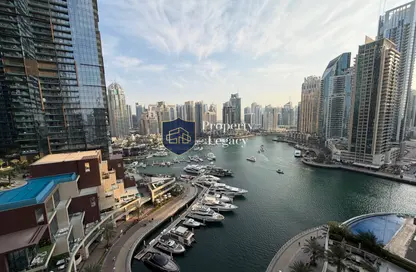 Apartment - 2 Bedrooms - 3 Bathrooms for rent in Damac Heights - Dubai Marina - Dubai