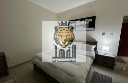 Apartment - 1 Bedroom - 2 Bathrooms for rent in Al Dewan Towers - Al Nakhil 2 - Al Nakhil - Ajman