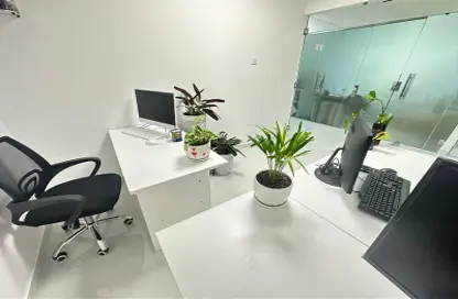 Office Space - Studio - 4 Bathrooms for rent in Aspin Tower - Sheikh Zayed Road - Dubai