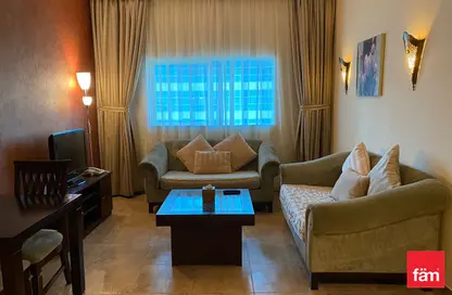 صورة لـ غرفة المعيشة النزل و الشقق الفندقية - غرفة نوم - 1 حمام للبيع في فيرست سنترال للشقق الفندقية - برشا هايتس (تيكوم) - دبي ، صورة رقم 1