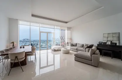 Apartment - 3 Bedrooms - 4 Bathrooms for rent in Ruby - Tiara Residences - Palm Jumeirah - Dubai