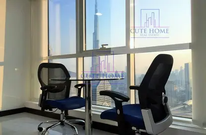 Office image for: Office Space - Studio - 4 Bathrooms for rent in Aspin Tower - Sheikh Zayed Road - Dubai, Image 1