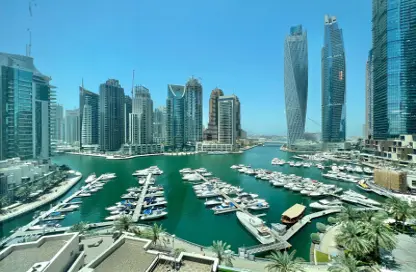 Apartment - 3 Bedrooms - 4 Bathrooms for rent in Al Anbar Tower - Emaar 6 Towers - Dubai Marina - Dubai