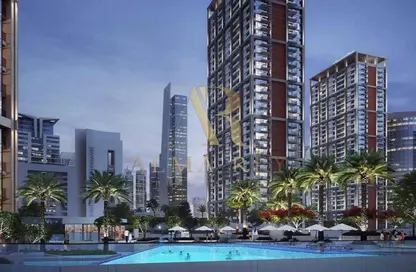 Pool image for: Apartment - 1 Bedroom - 1 Bathroom for sale in Peninsula - Business Bay - Dubai, Image 1