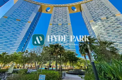 Apartment - 1 Bedroom - 2 Bathrooms for rent in The Gate Tower 3 - Shams Abu Dhabi - Al Reem Island - Abu Dhabi