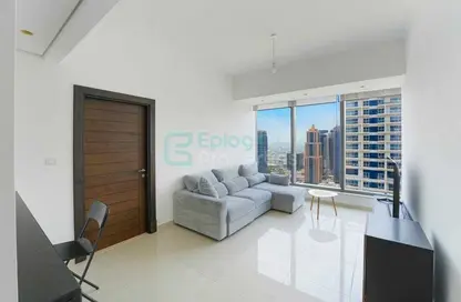 Apartment - 1 Bedroom - 2 Bathrooms for rent in Silverene Tower A - Silverene - Dubai Marina - Dubai