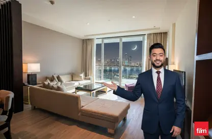 Apartment - 3 Bedrooms - 3 Bathrooms for rent in Intercontinental Residence Suites - Dubai Festival City - Dubai