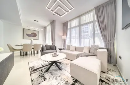 Living / Dining Room image for: Townhouse - 3 Bedrooms - 2 Bathrooms for rent in Albizia - Damac Hills 2 - Dubai, Image 1