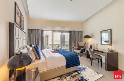 Apartment - 1 Bedroom - 2 Bathrooms for rent in DAMAC Majestine - Business Bay - Dubai