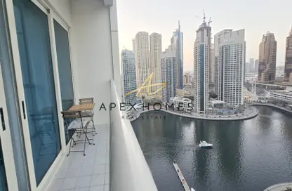 شقة - غرفة نوم - 2 حمامات للبيع في مارينا فيو  A برج - مارينا فيو - دبي مارينا - دبي