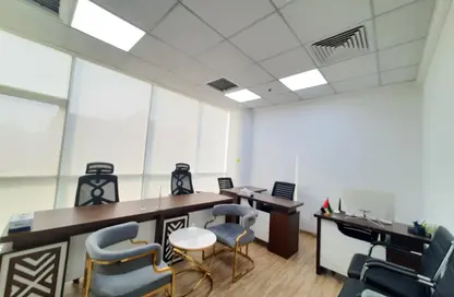 Office Space - Studio - 1 Bathroom for rent in Business Atrium Building - Oud Metha - Bur Dubai - Dubai