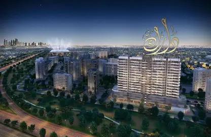 Apartment - Studio - 1 Bathroom for sale in Azizi Grand - Dubai Sports City - Dubai