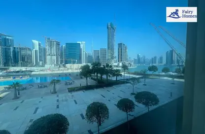 مكتب - استوديو - 1 حمام للايجار في برج تشرشل للأعمال - أبراج تشرشل - الخليج التجاري - دبي